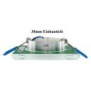 LED Modul Ultra flach inkl. 50cm Kabel 3000K warmweiß 5 Watt zum Austausch GU10 & MR16 Leuchtmittel