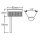 LED Modul Ultra flach inkl. 50cm Kabel 3000K warmweiß 5 Watt zum Austausch GU10 & MR16 Leuchtmittel