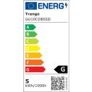 5 Watt LED Leuchtmittel GU10 Abstrahlwinkel 36° in 3...