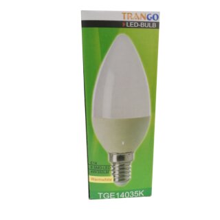 Ihre Auswahl: 2x 4 Watt LED Leuchtmittel Kerze E14