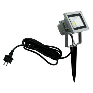 Gartenstrahler 10 Watt kalt-weiß 6000K