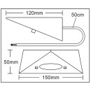 3er Set LED-Unterbauleuchte 4,8 Watt LED Modul 3000K warmweiß