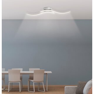 LED Deckenleuchte wellig 2-flammig 10 Watt