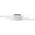 LED Deckenleuchte gerade 3-flammig 24 Watt