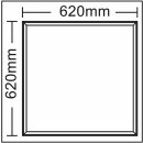 40 Watt 3200 Lumen LED Panel 620x620 mm warm-weiß 3000K