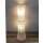Reispapierlampe "Peking" weiß mit floralem Muster