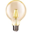 4 Watt LED Glühbirne Filament  gold groß E27 Fassung