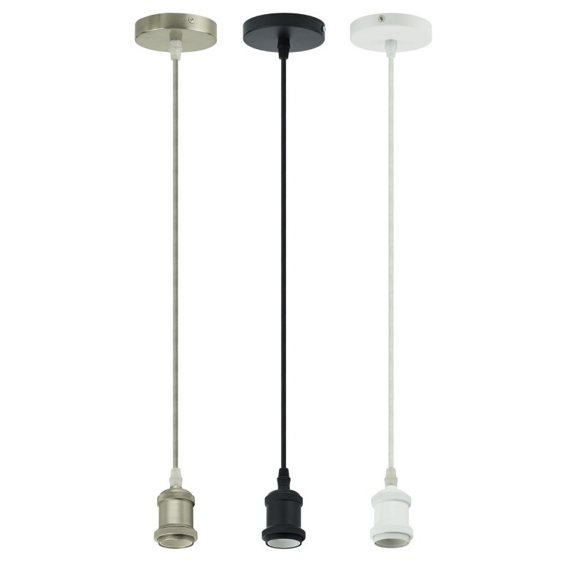 Lampenhalterung LYS - Tischleuchte - E27 - H: 10cm - stehend