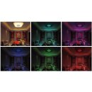 LED Deckenleuchte inkl. Bluetooth Lautsprecher & RGB Beleuchtung 24W