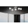 TRANGO 5-flammig 1001-52D LED Deckenleuchte * OLIVIA * inkl. 5x 3-Stufen dimmbar LED Leuchtmittel 3000K warmweiß, Deckenlampe in Edelstahl-Optik mit Design Glaslampenschirmen, Deckenstrahler, Wohnzimmer Lampe, Spots