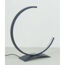 LED Tischlampe Anthrazit *MOONLIGHT* Lichtfarbe steuer- und dimmbar