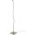 Stehlampe mit LED Modul *WAVE* 14 Watt stufenlos dimmbar nickel natt