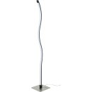 Stehlampe mit LED Modul *WAVE* 14 Watt stufenlos dimmbar anthrazit