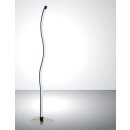 Stehlampe mit LED Modul *WAVE* 14 Watt stufenlos dimmbar anthrazit