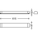 LED 10 Watt Spiegelleuchte IP44 mit Memoryfunktion & *CCT* Farbtemperatur einstellbar 3000K-4000K-6000K