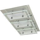 3-flammige IP44 Design Bad Deckenlampe inkl. LED Modul