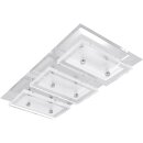 3-flammige IP44 Design Bad Deckenlampe inkl. LED Modul