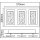 3-flammige IP44 Design Bad Deckenlampe inkl. LED Modul