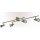 LED Deckenleuchte dimmbar in 3 Stufen nickel matt modern & chic