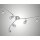 LED Deckenleuchte dimmbar in 3 Stufen nickel matt modern & chic 6-flammig