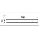 2535 LED Unterbaulampe 4-Stufen dimmbar *SUN* Lichtleiste, Küchenunterbau Beleuchtung