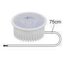 5 Watt 3 Stufen dimmbar MOCOBSD-C*3 LED Modul inkl. je 75cm Kabel H: 3cm 3000K warmweiß zum Austauschen GU10 & MR16 Leuchtmittel Einbauleuchte, Einbaustrahler