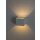IP44 Up & Down Wandstrahler *FLEX* weiß Abstrahlwinkel manuell einstellbar inkl. 1x 3.5 Watt G9