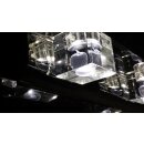 LED Design Spiegelleuchte Acrylglas Gravur"Apfel" 3x1 Watt