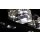 LED Design Spiegelleuchte Acrylglas Gravur"Apfel" 3x1 Watt
