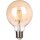 Lampenhalterung *JACOB* schwarz inkl. E27 LED Leuchtmittel Vintage GOLD