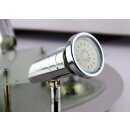 4-flammig 3089SD LED Deckenleuchte *ROSIE* in Eckig Chrom-Optik incl. 4x 5 Watt 3-Stufen dimmbaren GU10 LED Leuchtmittel I Deckenlampe I Deckenstrahler I Deckenspots I Wohnzimmer Lampe schwenkbar und drehbar