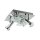 4-flammig 3089SD LED Deckenleuchte *ROSIE* in Eckig Chrom-Optik incl. 4x 5 Watt 3-Stufen dimmbaren GU10 LED Leuchtmittel I Deckenlampe I Deckenstrahler I Deckenspots I Wohnzimmer Lampe schwenkbar und drehbar