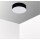 Deckenleuchte mit Sternenhimmel Stoff *SCHWARZ* 2x E27 Fassung 380mm