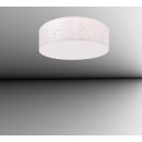 Deckenlampe *WEISS* 2x E27 Fassung 380mm Stoffbezug