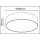 Deckenlampe *WEISS* 2x E27 Fassung 380mm Stoffbezug