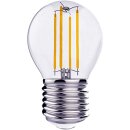 Retro Pendelleuchte mit E27 Fassung Schirm weiß gold inkl. 4 Watt LED Leuchtmittel
