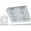Deckenlampe *MALTA* 4-flammig mit GU10 LED 4x 3 Watt