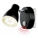 LED Nachtlicht mit Bewegungsmelder schwarz
