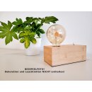 Tischleuchte *WOODY* Retro Optik Holz Natur