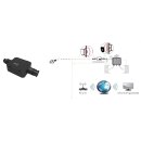 800 Watt DEYE Mikro Wechselrichter inkl. WLAN-Überwachung gedrosselt auf 600W Plug & Play Solar Modul für Balkonkraftwerk