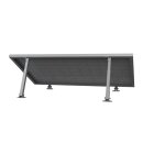 BK4 Set Plug & Play Balkonkraftwerk inkl. 800-Watt Micro-Wechselrichter, 2x 400Wp Solarmodul, 3m Schuko-Kabel mit Stecker, 2x Solarmodul Halterung