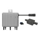 BK3 Komplett Set Plug & Play Balkonkraftwerk inkl. 800-Watt Micro-Wechselrichter, 2x 400Wp Solarmodul, 3m Schuko-Kabel mit Stecker 2x Solarmodul Halterung
