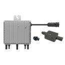 BK8 Mini-Kraftwerk inkl. 800 W Mikro-Wechselrichter, Ziegeldach Montage Set, 2x 400W Panel, 3m Schuko-Kabel mit Stecker, Solarmodul Schrägdach-Halterung