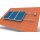 BK7 Mini-Balkon-Kraftwerk inkl. Mikro-Wechselrichter, Ziegeldach Montage Set, 2x 400W Panel, 3m Schuko-Kabel mit Stecker, Solarmodul Schrägdach-Halterung