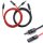 TRANGO 2er Set je 10m in Rot & Schwarz ST-0118-10*RS Verlängerung Solarkabel 6mm² Solarpanel Verbindungskabel Solarstecker, Spannung 1500V IP68 Wasserdicht Solarmodul Verlängerungskabel