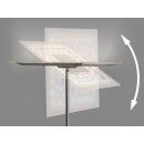 TRANGO 1529 LED-Stehlampe in Eckig stufenlos dimmbar & Farbtemperatur 3000K bis 6500K per Fernbedienung einstellbar - 36 Watt 3640 Lumen *M&S* 180cm hoch Standlampe, Wohnzimmer Leuchte, Deckenfluter
