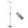 TRANGO 1529 LED-Stehlampe in Eckig stufenlos dimmbar & Farbtemperatur 3000K bis 6500K per Fernbedienung einstellbar - 36 Watt 3640 Lumen *M&S* 180cm hoch Standlampe, Wohnzimmer Leuchte, Deckenfluter