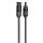 TRANGO 1er Set je 20 m Verlängerung Solarkabel ST-0119-20MB in Schwarz 6mm² Solarpanel Verbindungskabel Solarstecker, Spannung 1500V IP68 Wasserdicht Solarmodul Verlängerungskabel