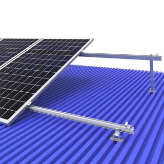 1er Set Vario verstellbare Aluminium Solarmodul Halterung für