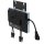 TRANGO NEP+KF Mikro-Wechselrichter 600 Watt inkl. Endkappe & WLAN-Überwachung Plug & Play Modul-Inverter PV-Eingangsleistung 2x 425 Watt max. 2x13A Eingangsstrom 10 J. Garantie Norm: VDE-4105
